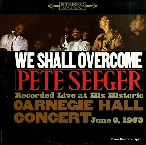 SEEGER, PETE we shall overcome 20AP2117