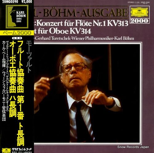BOHM, KARL mozart; konzert fur flote nr.1kv313 20MG0590