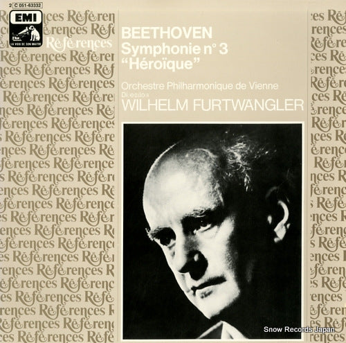 FURTWANGLER, WILHELM beethoven; symphony no.3 en mi bemol majeur,op.55 "heroique" 2C051-63332