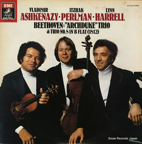 ASHKENAZY, VLADIMIR / ITZHAK PERLMAN / LYNN HARRELL beethoven; piano trio no.7 in b flat major,op.97 "archduke" EAC-90122