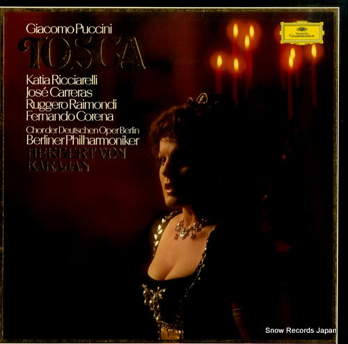 KARAJAN, HERBERT VON puccini; tosca 2707121/2531247-8