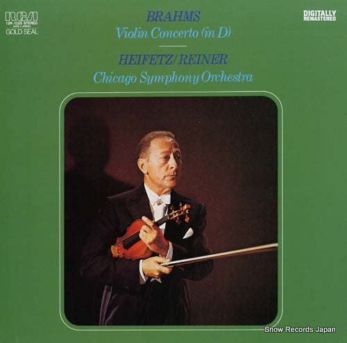 HEIFETZ, JASCHA brahms; violin concerto in d,op.77 12R-1025