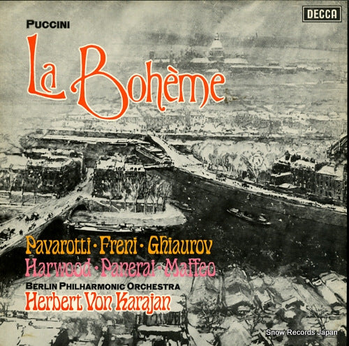 KARAJAN, HERBERT VON puccini; la boheme SET565-6