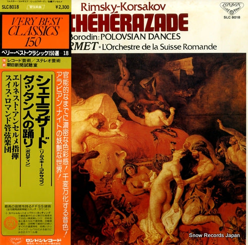 ANSERMET, ERNEST rimsky korsakov; scheherazade,symphonic suite,op.35 SLC8018