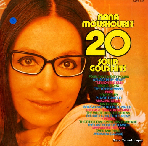 MOUSKOURI, NANA nana mouskouri's 20 solid gold hits 6499510