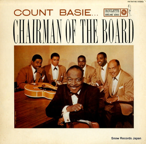BASIE, COUNT chairman of the board YW-7547-RO