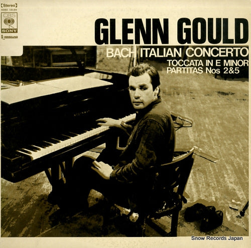 GOULD, GLENN bach; italian concerto SONC10149