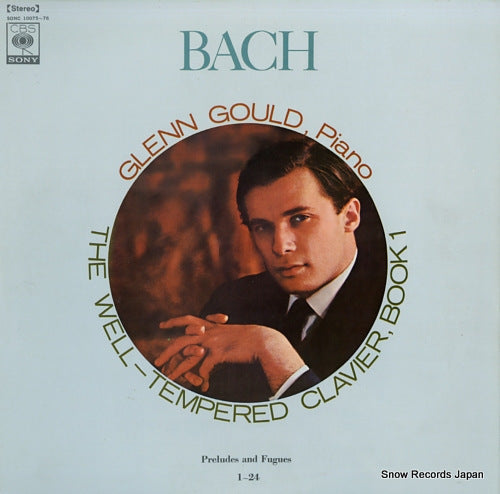 GOULD, GLENN bach; the well-tempered clavier, book 1 SONC10075-76
