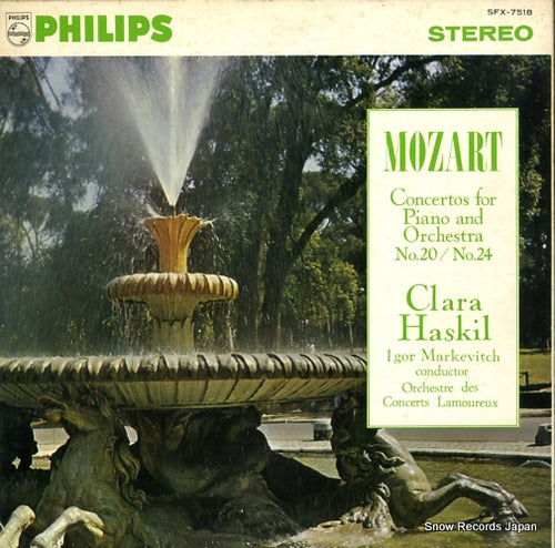 HASKIL, CLARA mozart; concertos for piano and orchestra no.20 & no.24 SFX-7518