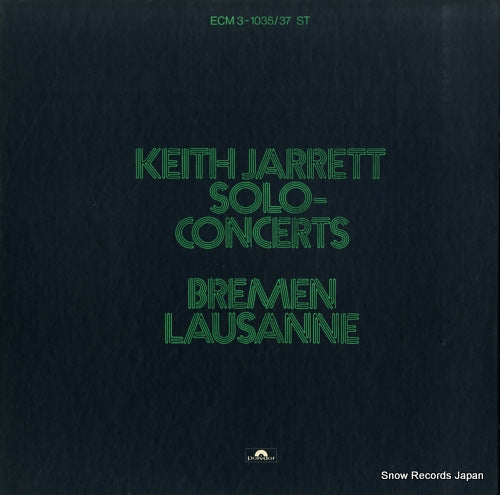 JARRETT, KEITH bremen lausanne ECM3-1035/37