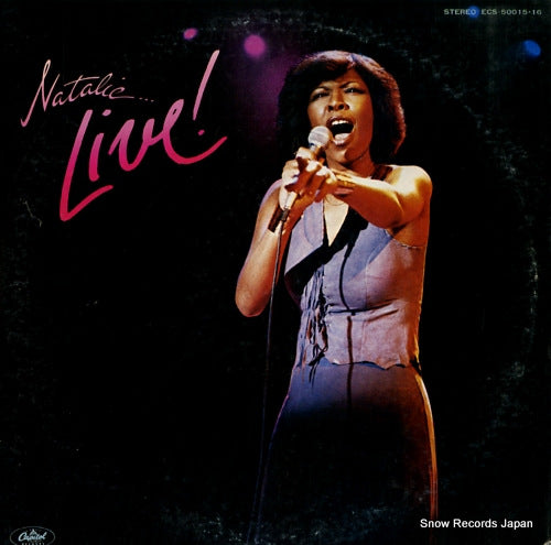 COLE, NATALIE natalie...live! ECS-50015.16