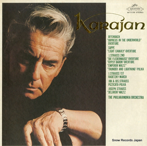 KARAJAN, HERBERT VON offenbach; orpheus in underworld-overture AA-5108