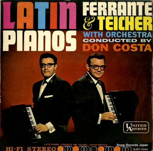 COSTA, DON latin pianos SJET-7009