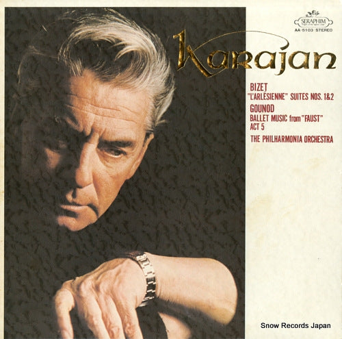 KARAJAN, HERBERT VON bizet; larlesienne suites nos.1&2 AA-5103