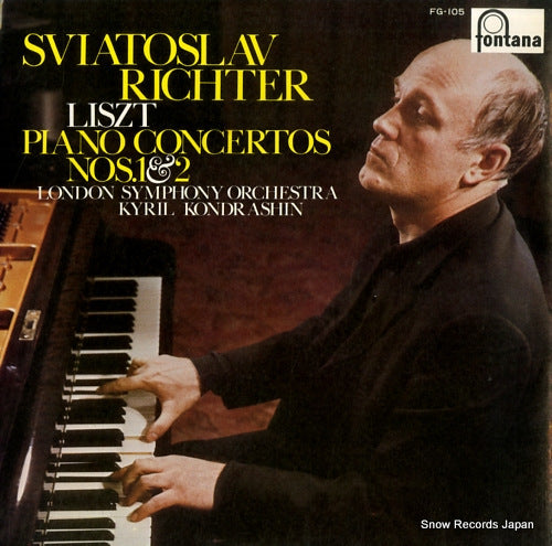 RICHTER, SVIATOSLAV liszt; piano concertos nos.1 & 2 FG-105