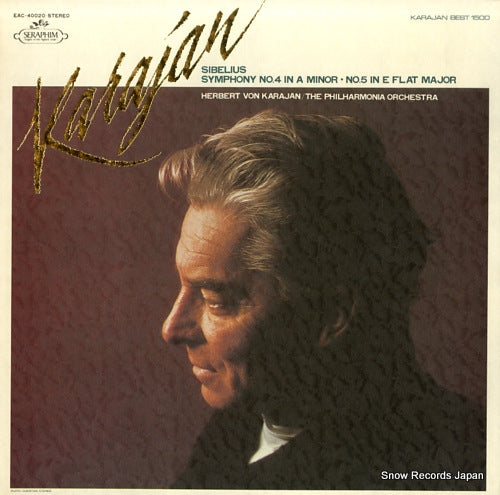 KARAJAN, HERBERT VON sibelius; symphony no.4 in a minor,op.63 EAC-40020