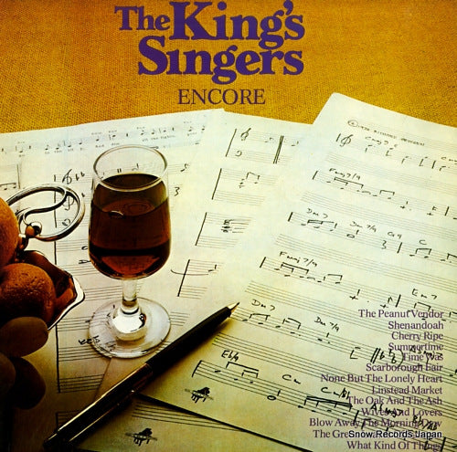 KING'S SINGERS, THE encore SPELP58