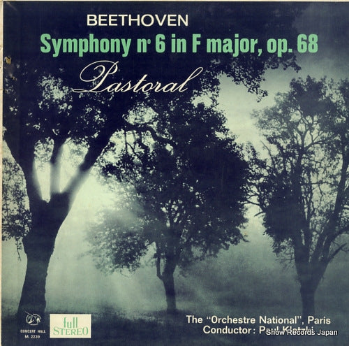 KLETZKI, PAUL beethoven; symphony n 6 in f major, op.68 M.2239