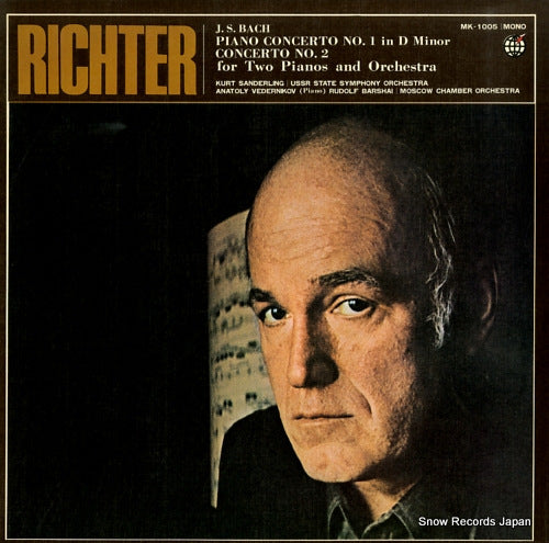 RICHTER, SVIATOSLAV bach; piano concert no.1 in d minor,bwv 1052 MK-1005
