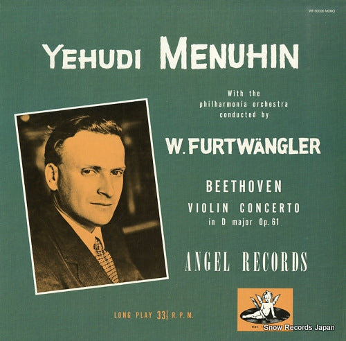 FURTWANGLER, WILHELM beethoven; violin concerto in d major op.61 WF-50006