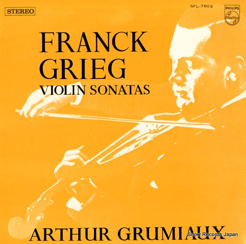 GRUMIAUX, ARTHUR franck / grieg; violin sonatas SFL-7603