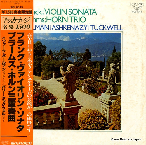 ASHKENAZY, VLADIMIR franck; violin sonata in a major SOL9049