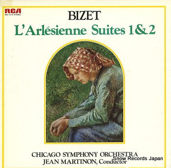 MARTINON, JEAN  bizet; l'arlesienne suites no.1 & 2 RGC-1015