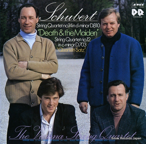 VIENNA STRING QUARTET, THE schubert; string quartet no.14 in d minor d.810 "death and the maiden" CMT-1066