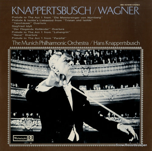 KNAPPERTSBUSCH, HANS wagner; knappertsbusch IWA-93185B