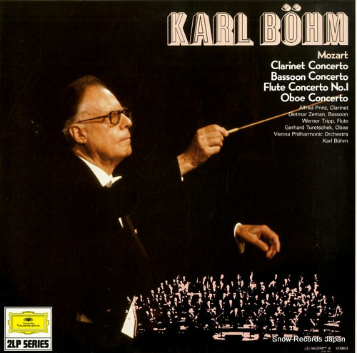 BOHM, KARL mozart; clarinet concerto/bassoon concerto/flute concerto no.1/oboe concerto MGX9977/8