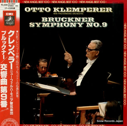 KLEMPERER, OTTO bruckner; symphony no.9 EAC-81037