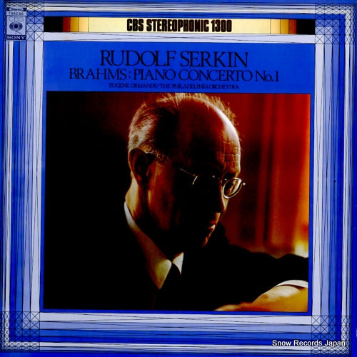 SERKIN, RUDOLF brahms; piano concerto no.1 13AC86