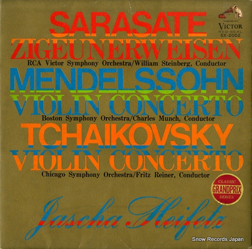 HEIFETZ, JASCHA sarasate; zigeunerweisen SX-2002