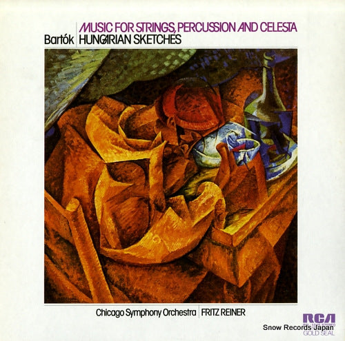 REINER, FRITZ bartok; music for strings,percussion and celesta RCL-1045