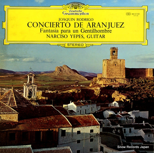 YEPES, NARCISO joaquin rodrigo; concierto de aranjuez MG2133