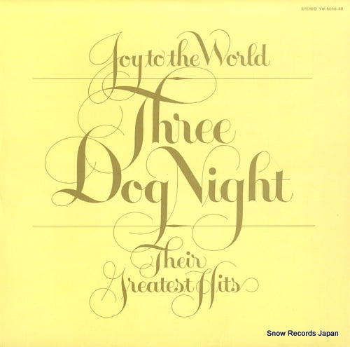 THREE DOG NIGHT joy to the world - their greatest hits YW-8056-AB