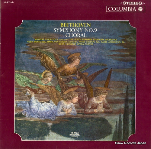 SCHUECHTER, WILHELM beethoven; symphony no.9 choral JS-27-ML