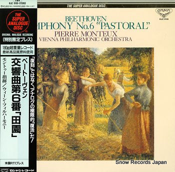 MONTEUX, PIERRE beethoven; symphony no.6 in f major op.68 KIJC9169