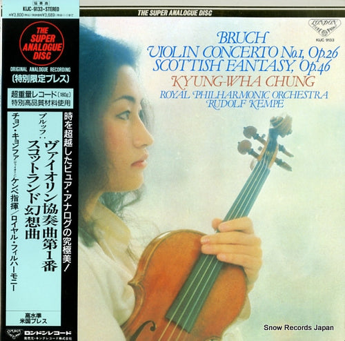 CHUNG, KYUNG-WHA bruch; violin concerto no.1 in g minor op.26 KIJC-9133