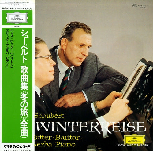 HOTTER, HANS franz schubert; winterreise d 911 MG8276/7