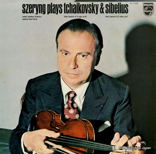 SZERYNG, HENRYK szeryng plays tchaikovsky and sibelius PL-1339