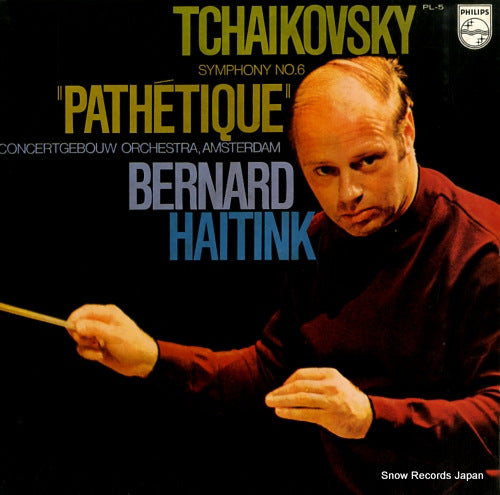 HAITINK, BERNARD tchaikovsky; symphony no.6"pathetique" PL-5