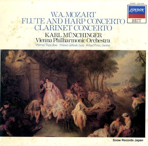 MUNCHINGER, KARL w.a.mozart; flute and harp concerto in c major, k.299 L25C-3152