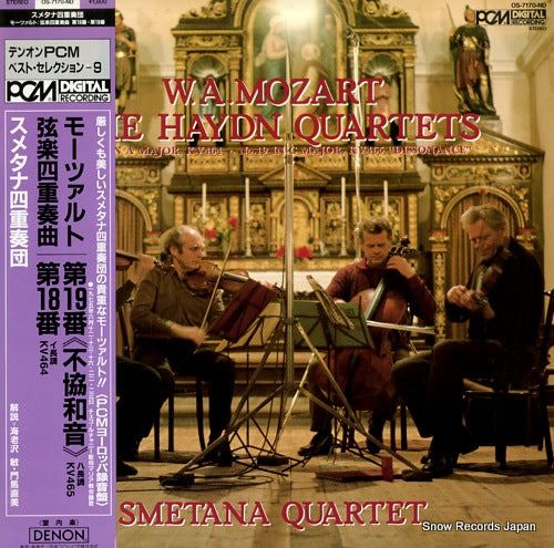 SMETANA QUARTET w.a.mozart; the haydn quartets OS-7170-ND