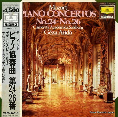 ANDA, GEZA mozart; piano concertos no.24, no.26 15MG3013