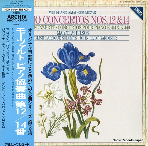 GARDINER, JOHN ELIOT mozart; piano concertos nos.12 & 14 28MA0093