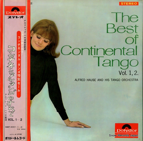 HAUSE, ALFRED the best of continental tango vol.1, 2 SMP-9001(1-2)