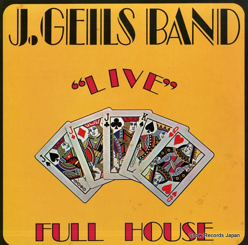 GEILS, J., BAND, THE live -full house P-8279A