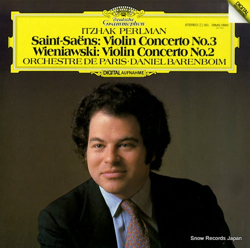 PERLMAN, ITZHAK saint-saens / wieniawski; violin concerto 28MG0660