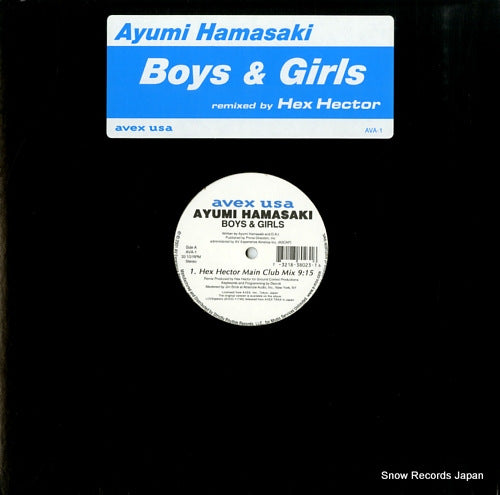 HAMASAKI, AYUMI boys & girls AVA-1
